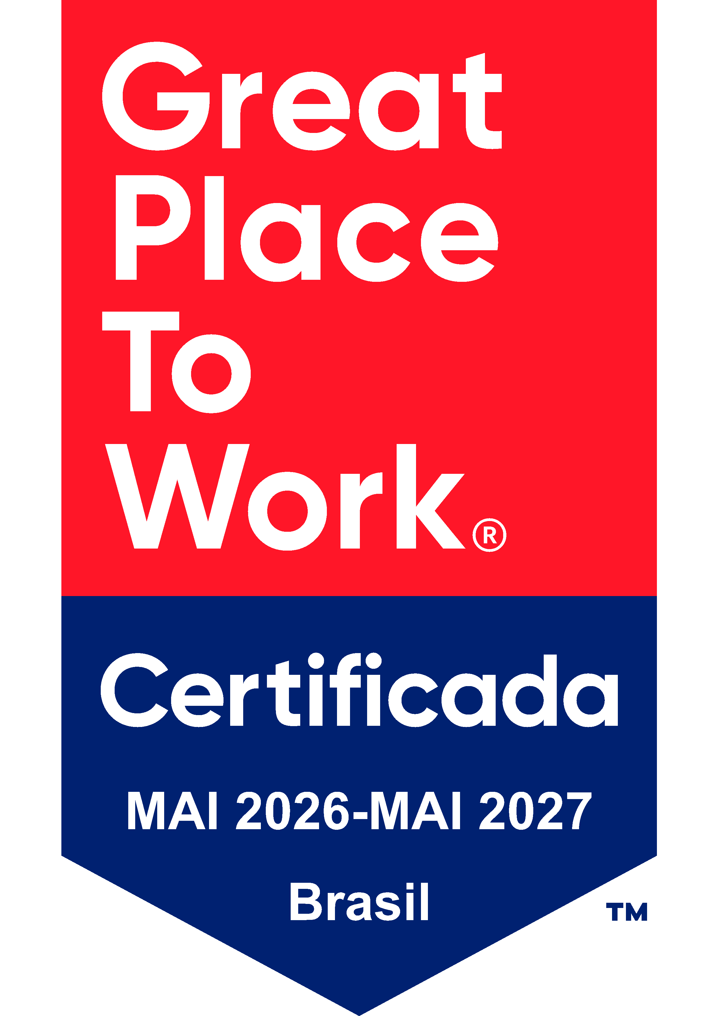 Great Place To Work. Empresa certificada.
